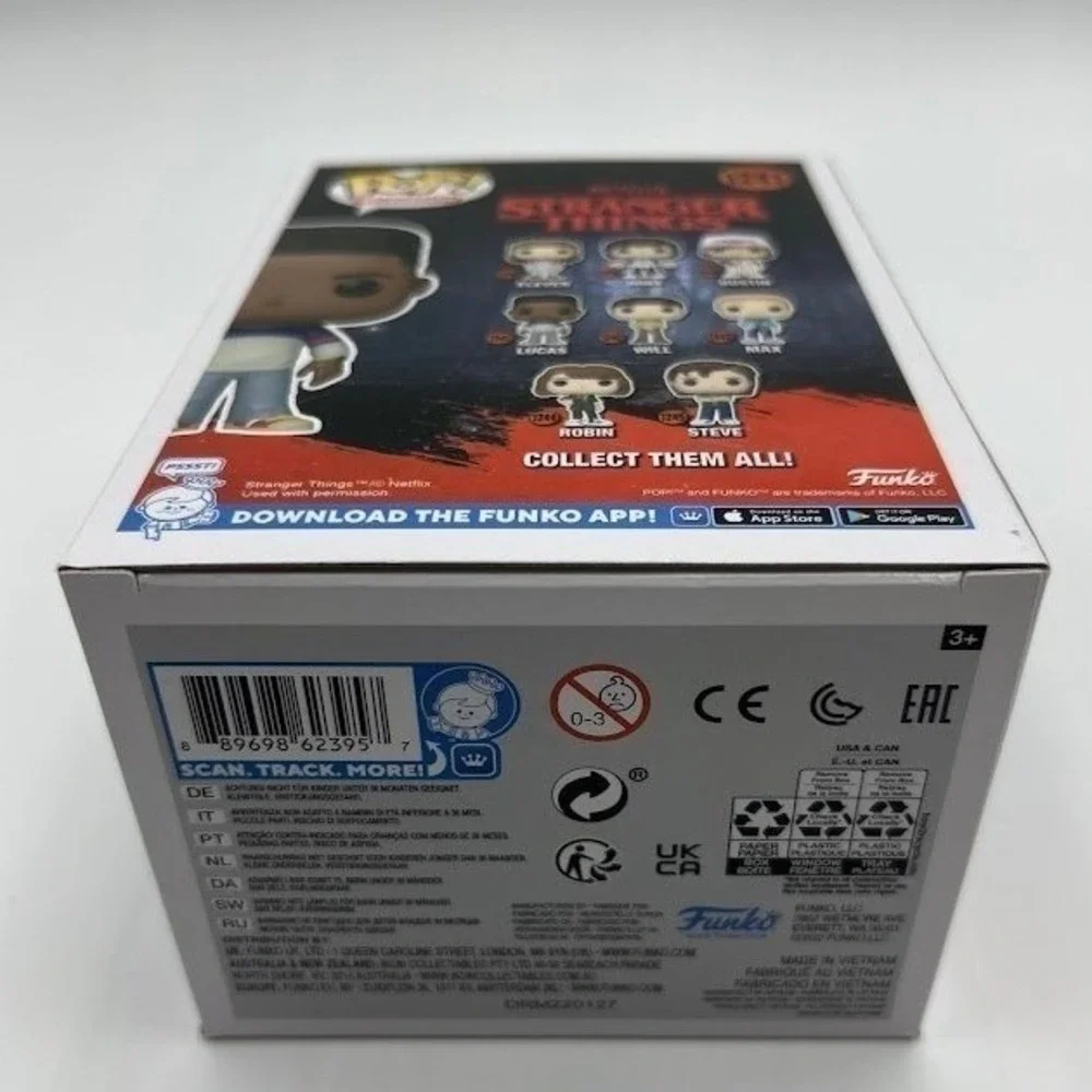 Funko Pop Stranger Things Season 4 Lucas Sinclair Figure 1241 NEW - Picture 6 of 6